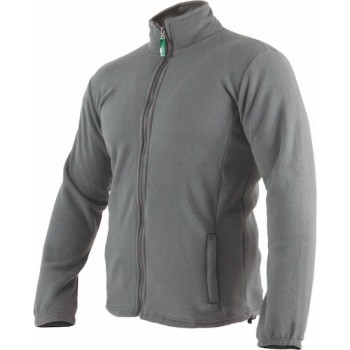 Fleece jacket BARRY grey, L...