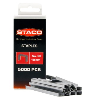 Kabės STACO 53/10mm 5000vnt.