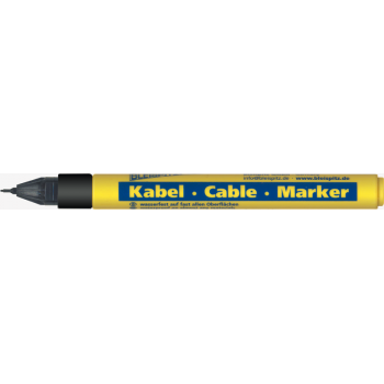 Cable marker, black 0,75mm