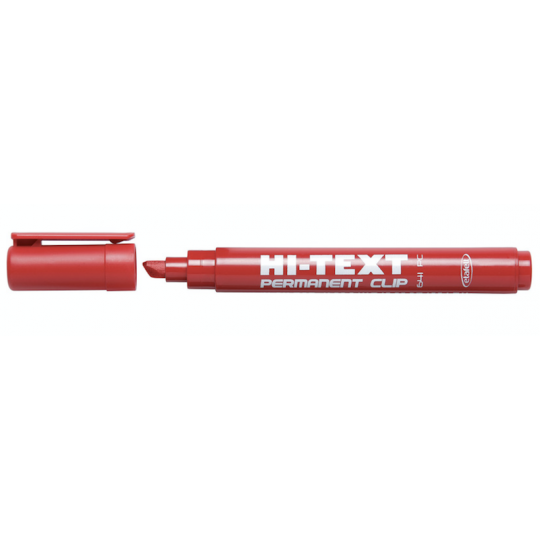 Permanent marker 641 red