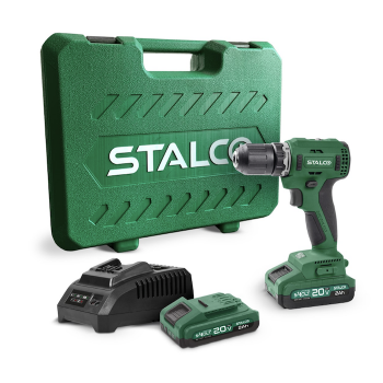 Cordless drill DS20-55BL 2x2Ah