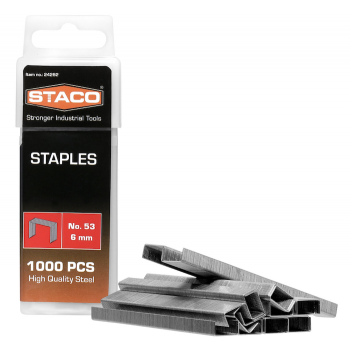Klambrid STACO 53/8mm 1000tk.