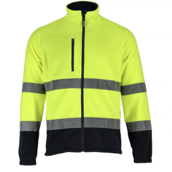 Fleece jacket BASIC NEON...