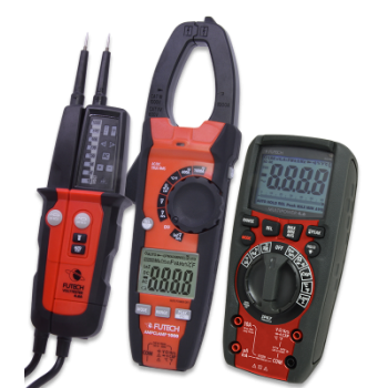 Electrical installation testing and measuring devices